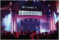 Brit Awards Stage Set